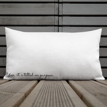 Load image into Gallery viewer, White & Black Thin/Line Logos Collection Pillow