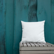 Load image into Gallery viewer, White &amp; Black Thin/Line Logos Collection Pillow
