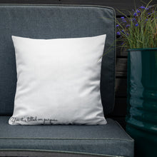 Load image into Gallery viewer, White &amp; Black Thin/Line Logos Collection Pillow
