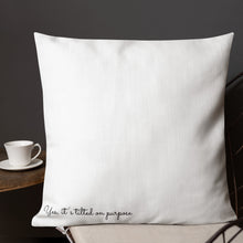 Load image into Gallery viewer, White &amp; Black Thin/Line Logos Collection Pillow
